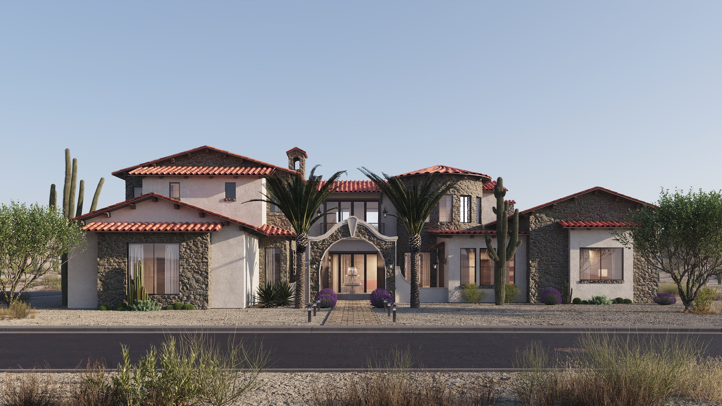 CHELSEA DR., custom home by Usonia Design Build in Buckeye, AZ
