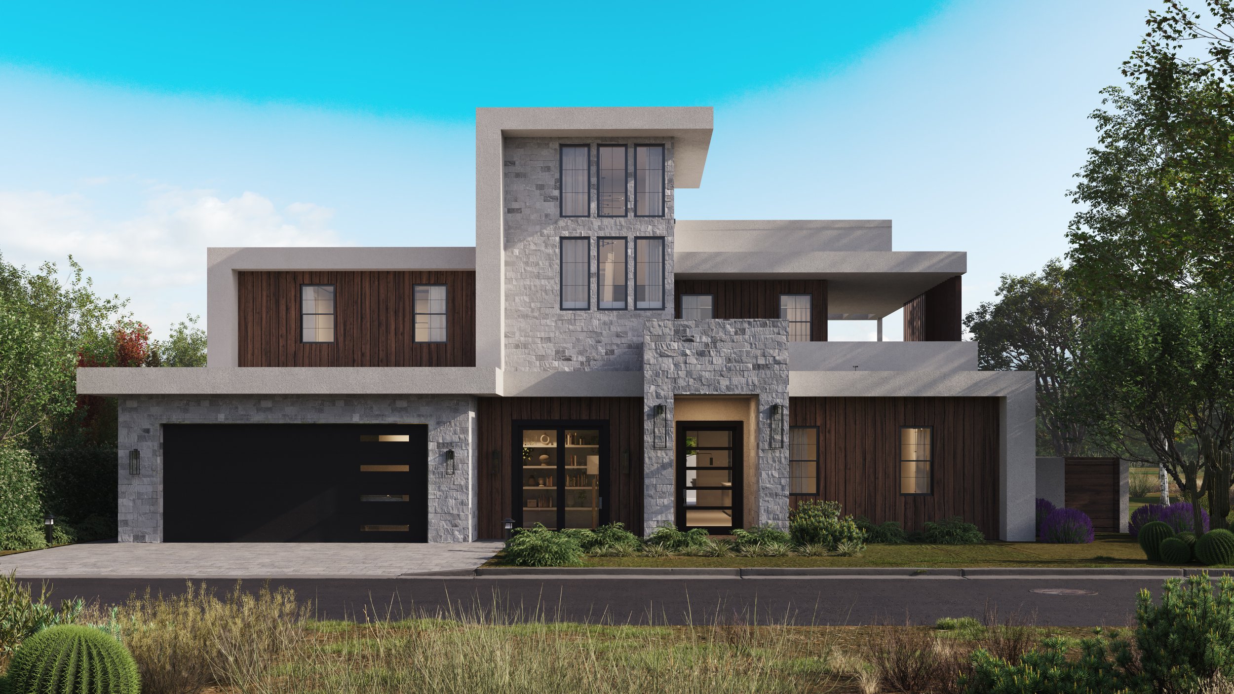 MEADOWBROOK, custom home by Usonia Design Build in Phoenix, AZ