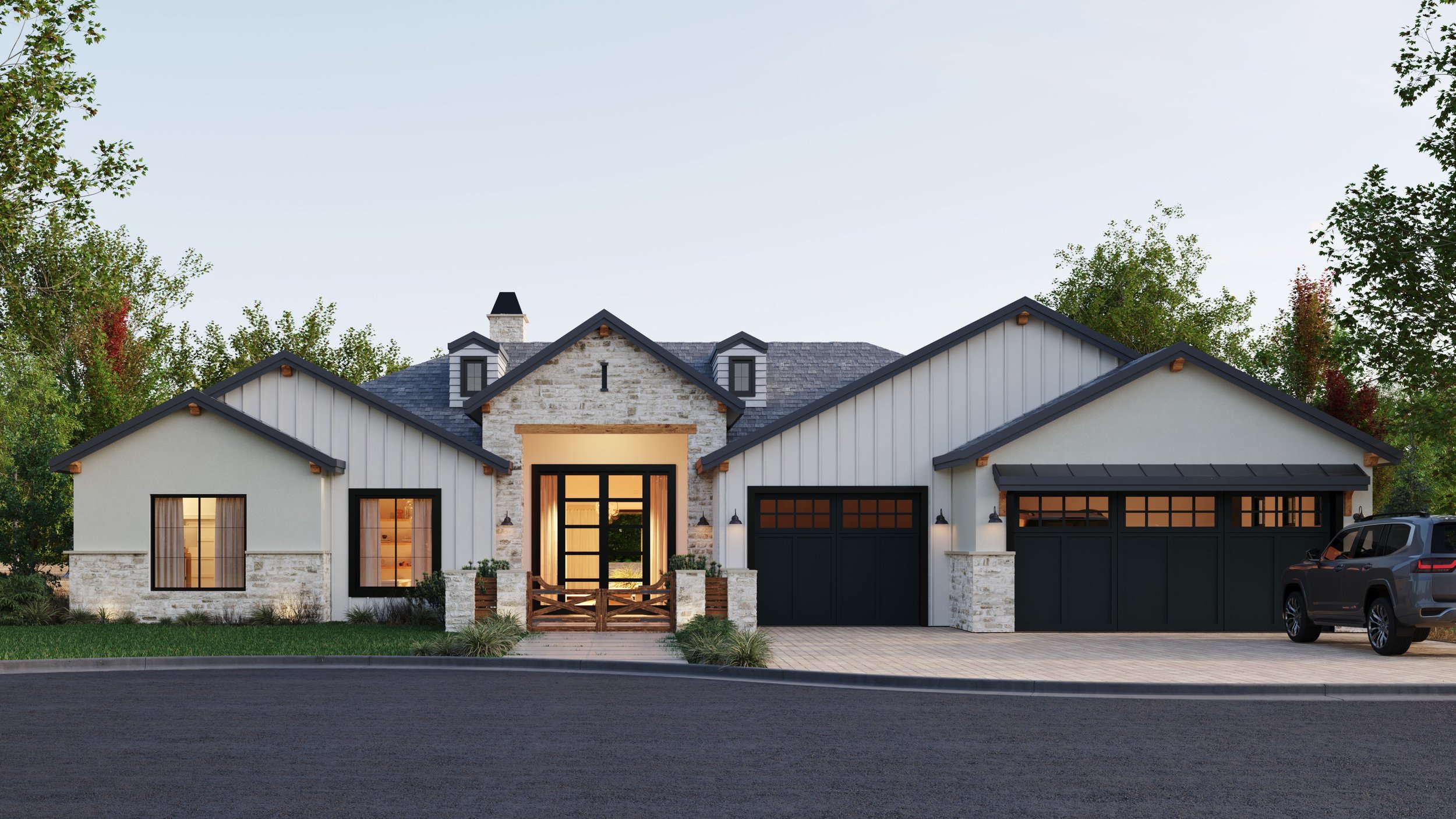 N 1ST ST., custom home by Usonia Design Build in Phoenix, AZ