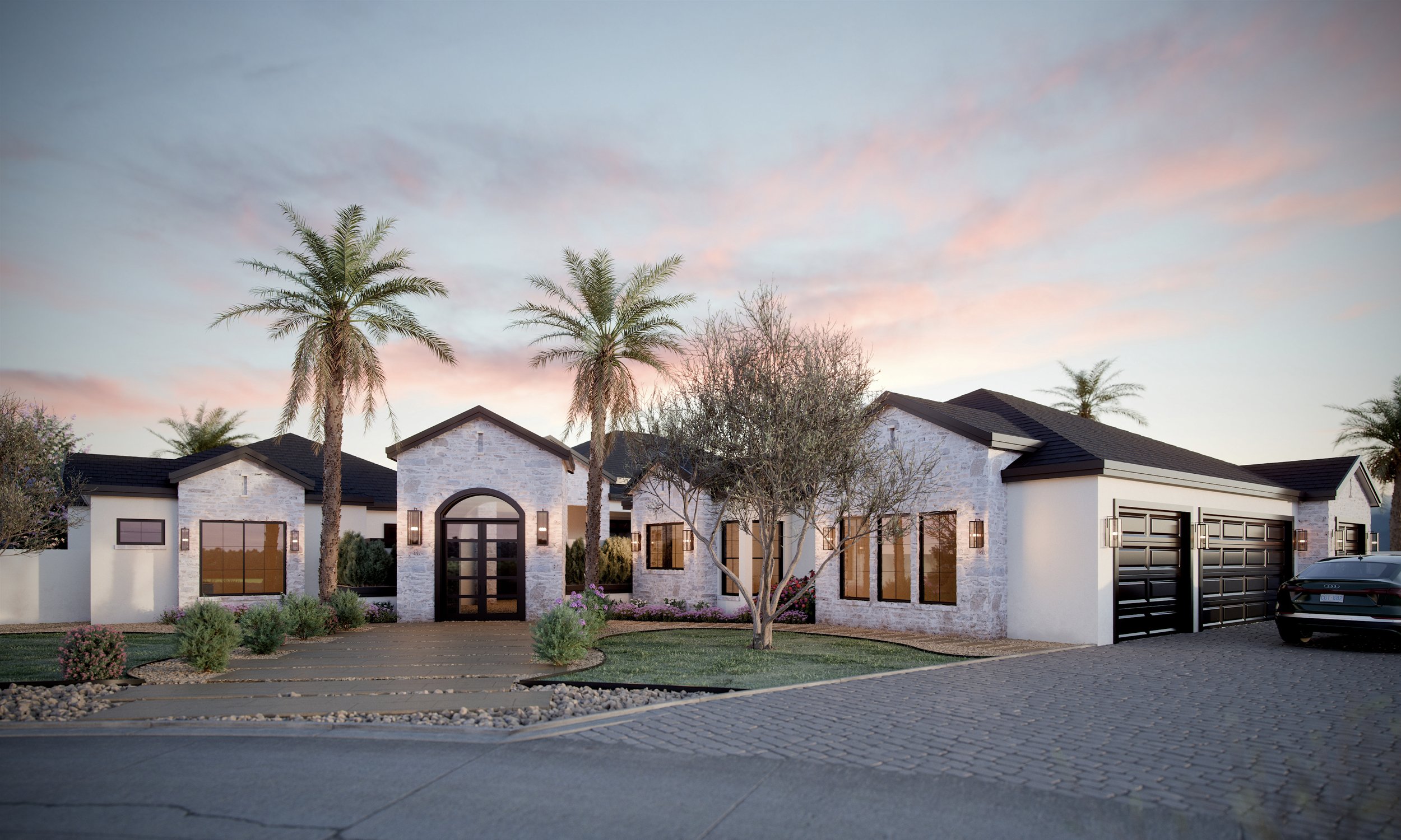 SOLANO CT., custom home by Usonia Design Build in Prescott, AZ