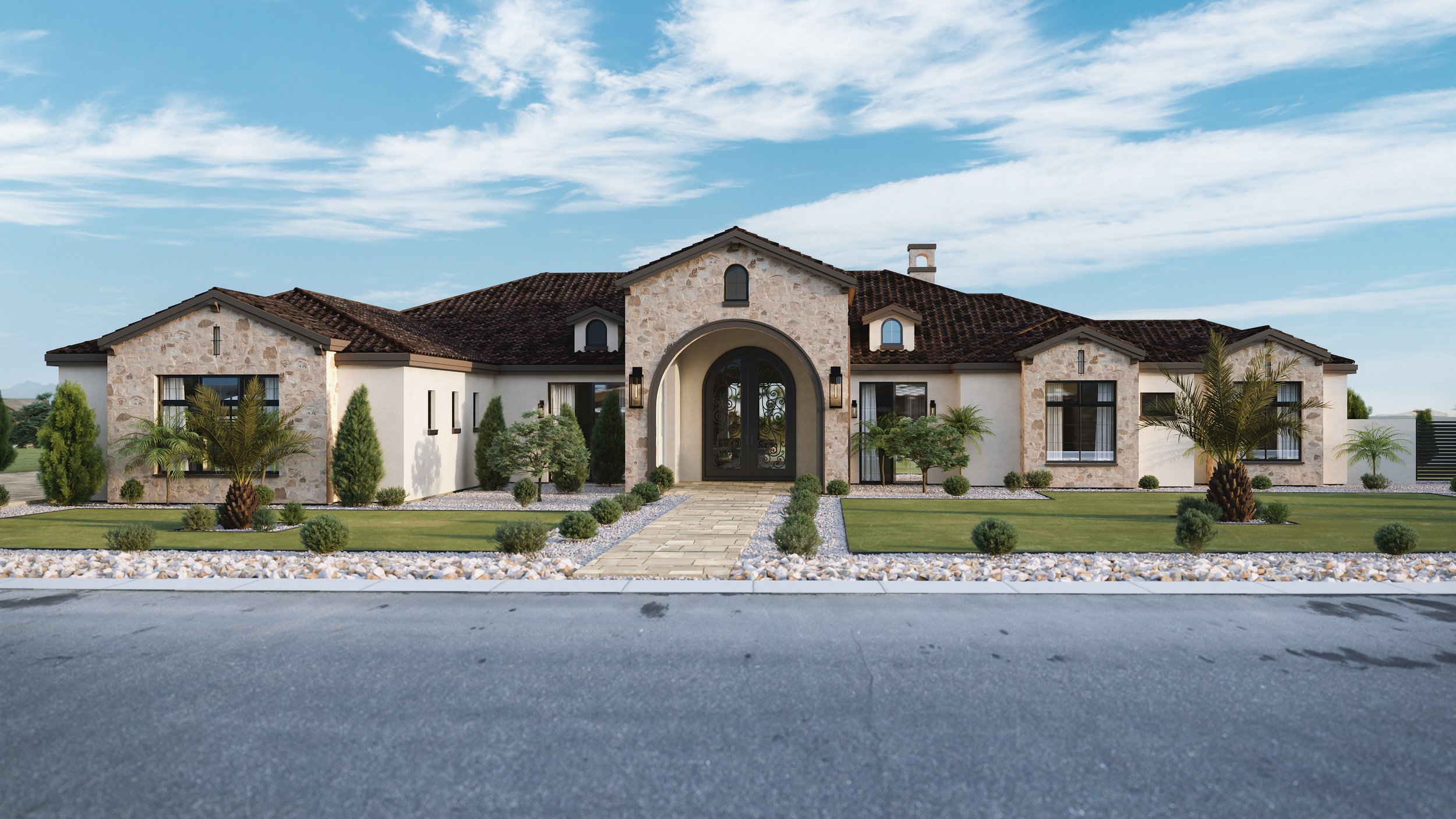 W WHITTON AVE, custom home by Usonia Design Build in Buckeye, AZ